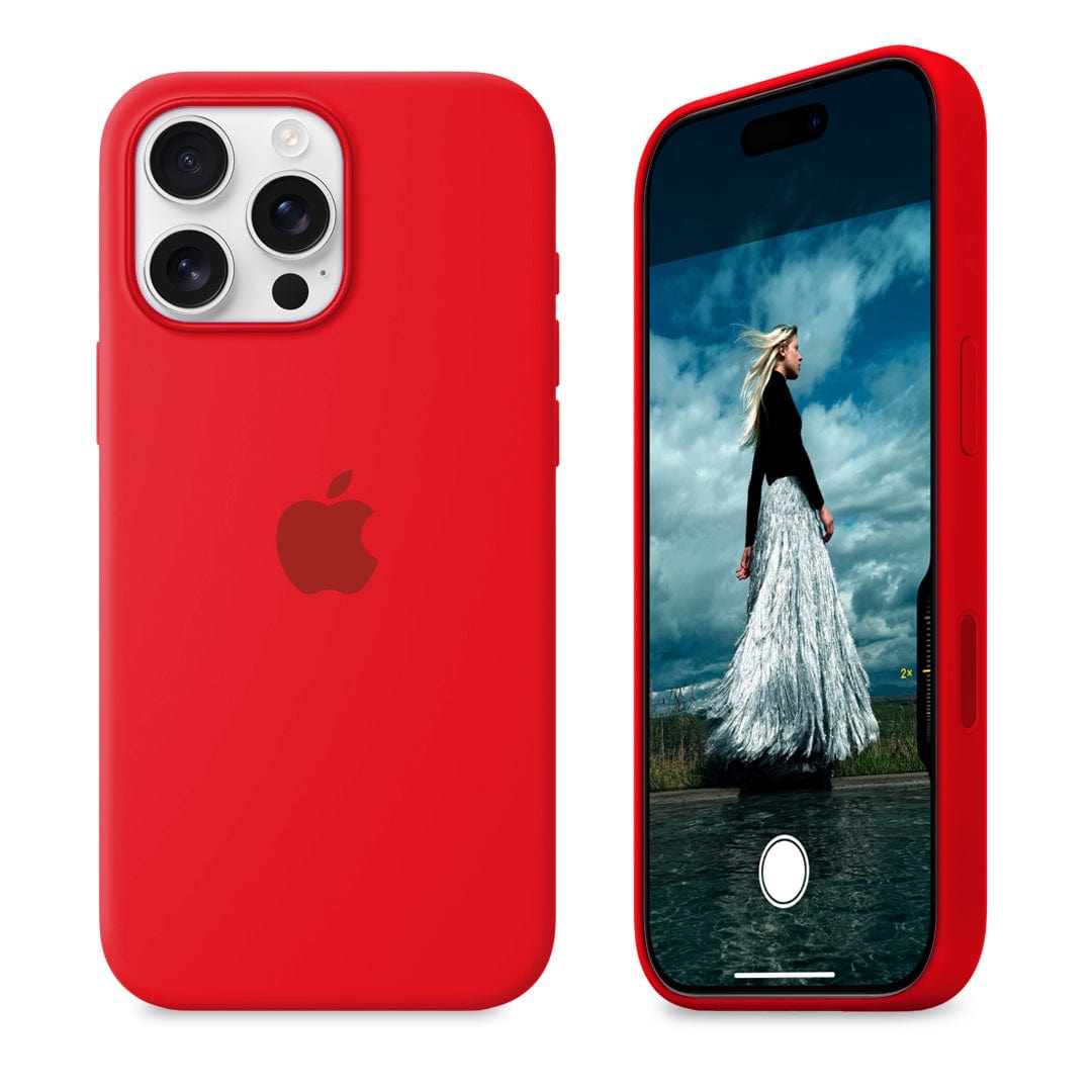 iPhone Silicone Case – Red