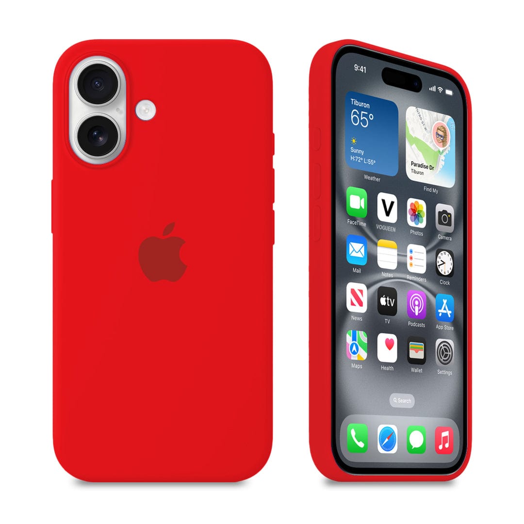 iPhone Silicone Case – Red