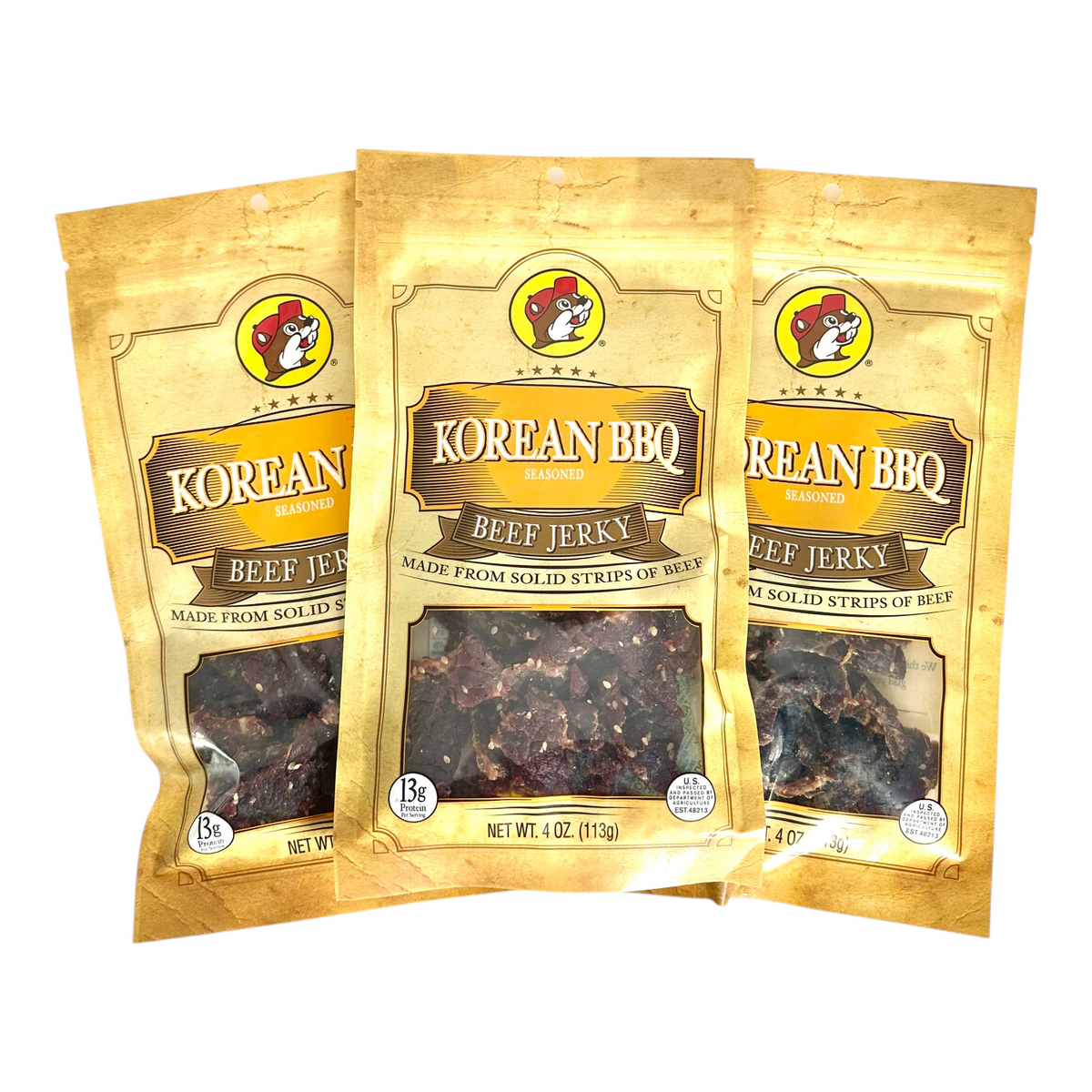 Buc-ee's Korean BBQ Beef Jerky – Sweet, Savory & Smoky
