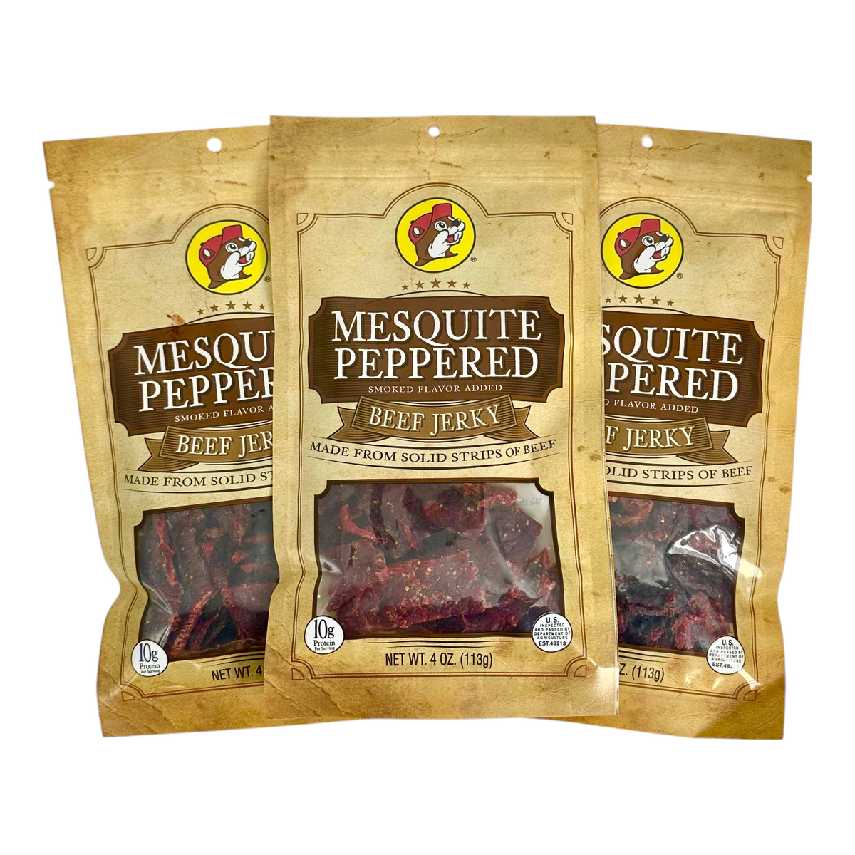 Buc-ee's Mesquite Peppered Beef Jerky – Smoky & Bold