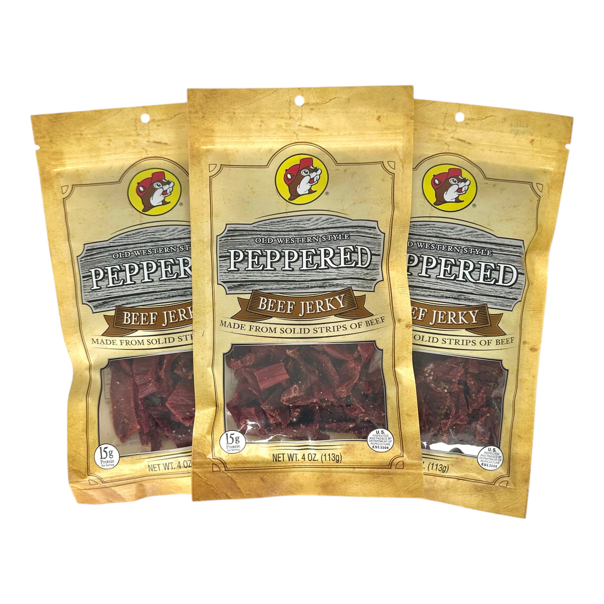 Buc-ee's Old Western Style Peppered Beef Jerky