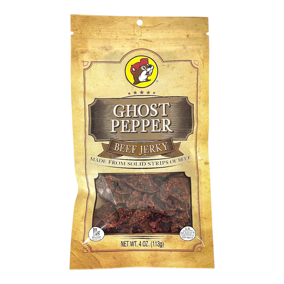 Buc-ee's Ghost Pepper Beef Jerky – Extreme Heat