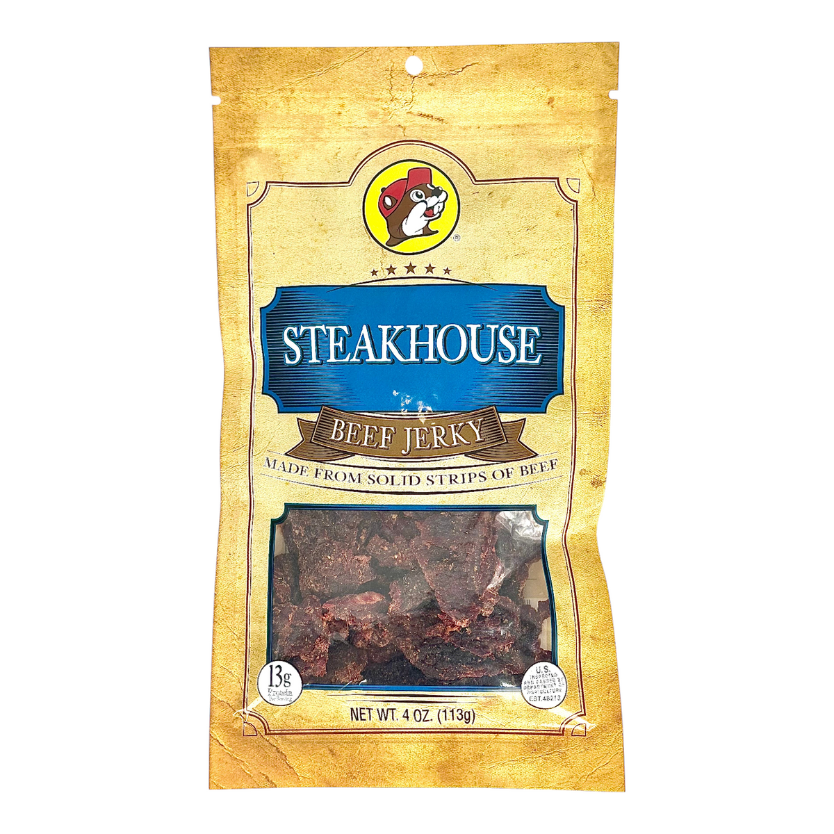 Buc-ee's Steakhouse Beef Jerky – Smoky & Savory