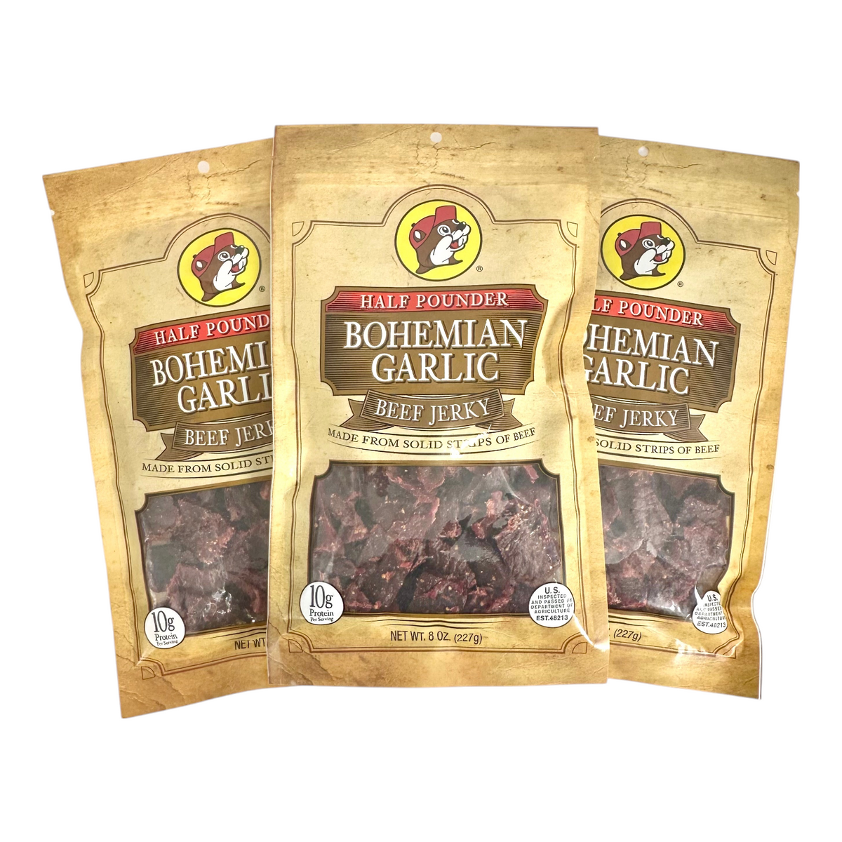 Buc-ee's Bohemian Garlic Beef Jerky – Bold & Savory