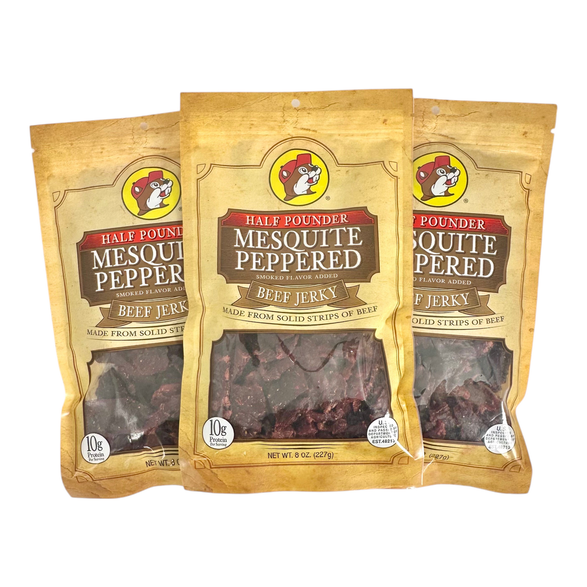 Buc-ee's Mesquite Peppered Beef Jerky – Smoky & Bold