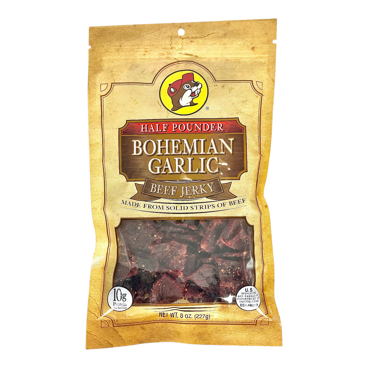Buc-ee's Bohemian Garlic Beef Jerky – Bold & Savory