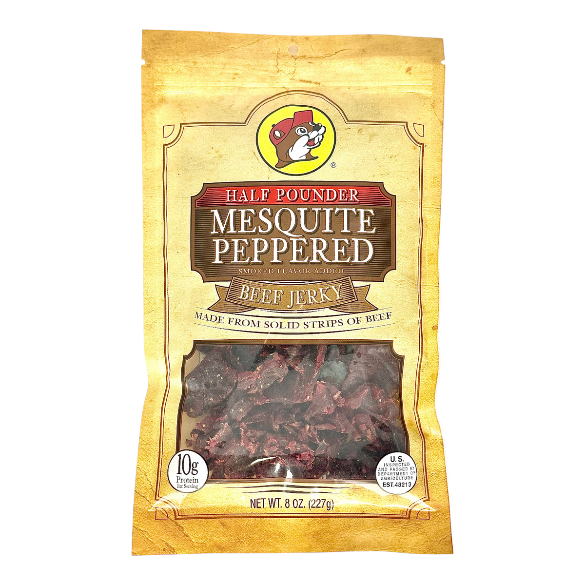 Buc-ee's Mesquite Peppered Beef Jerky – Smoky & Bold