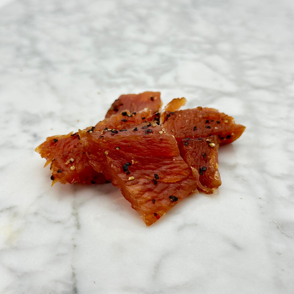 Hill Country Brand Peppered Turkey Jerky – Lean & Bold