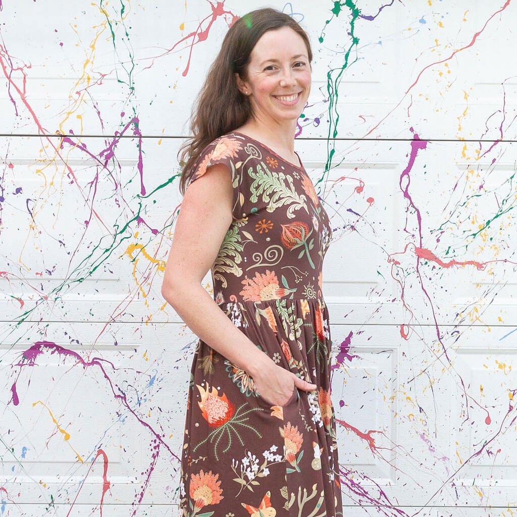 "Beast Mode" Kaiju Maxi Dress with Pockets