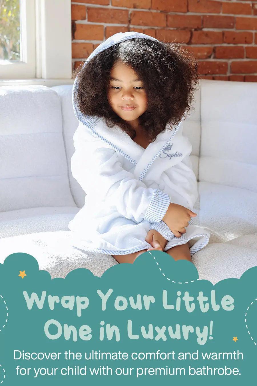 Kids Plush Robe – Ultra Soft, Safe & Cozy