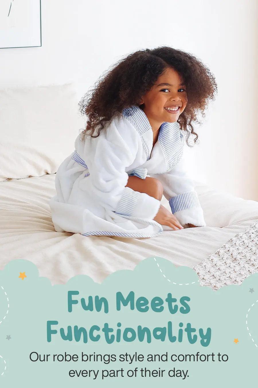 Kids Plush Robe – Ultra Soft, Safe & Cozy