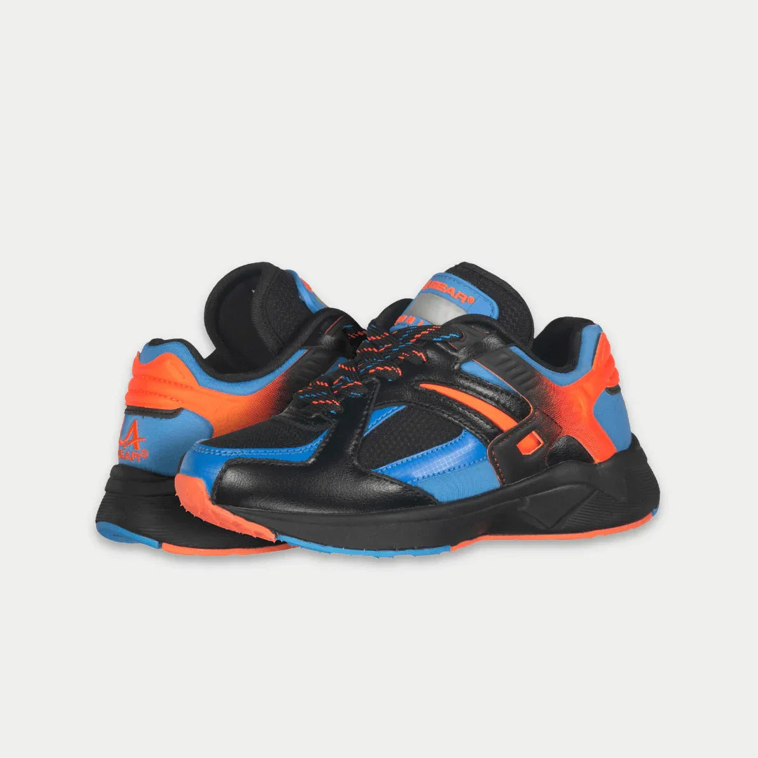 LA Gear Kids Catapult Light-Up Low-Top – Black x Blue