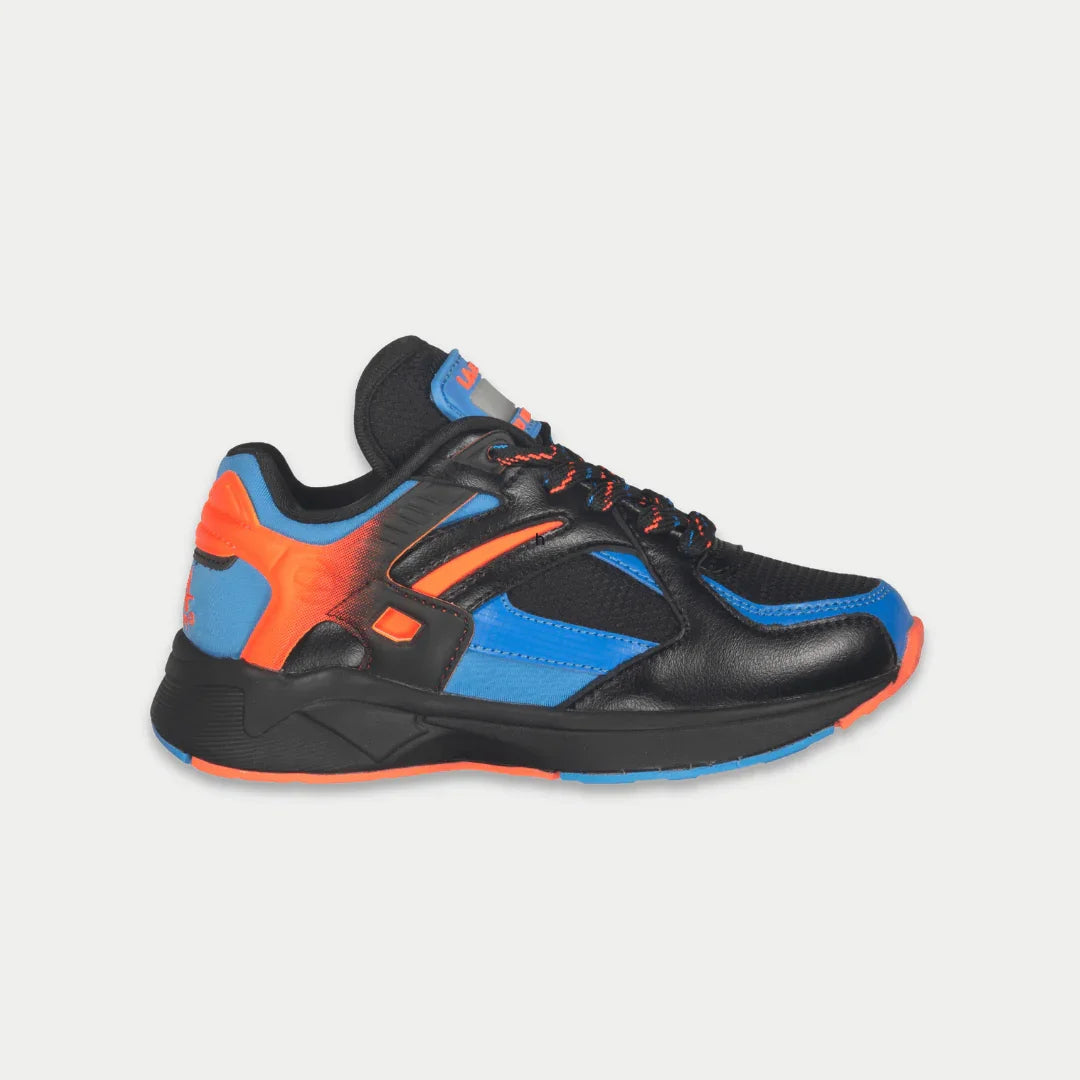 LA Gear Kids Catapult Light-Up Low-Top – Black x Blue