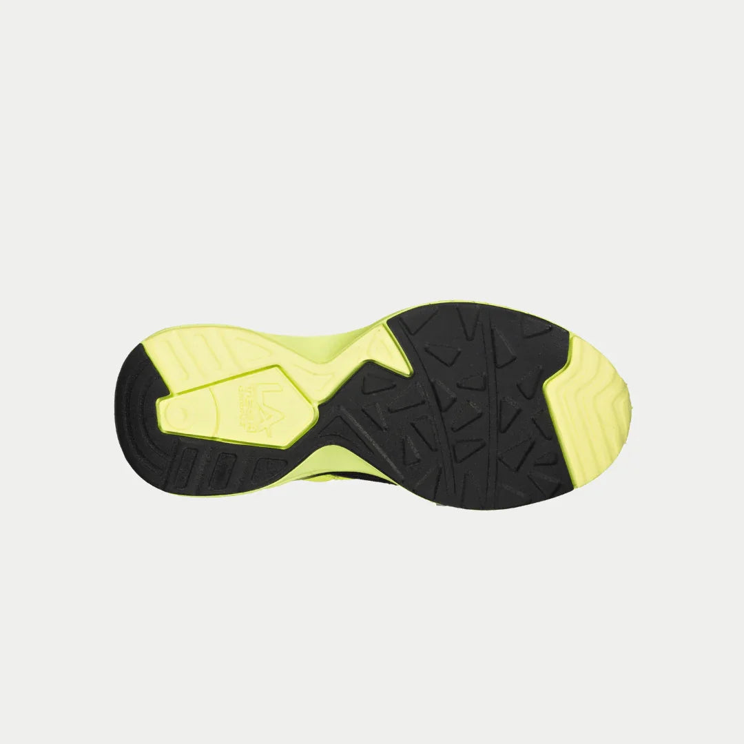 LA Gear Kids Catapult Light-Up x Glow Low-Top – Neon Yellow x Black