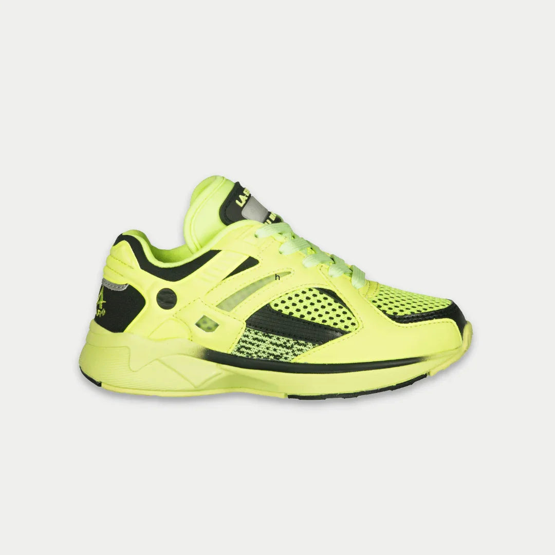 LA Gear Kids Catapult Light-Up x Glow Low-Top – Neon Yellow x Black