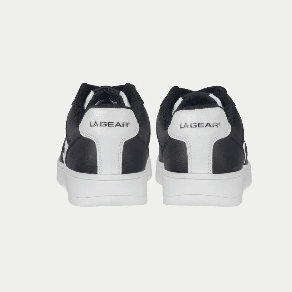 LA Gear Kids Edge Low-Top Sneaker – Black x White