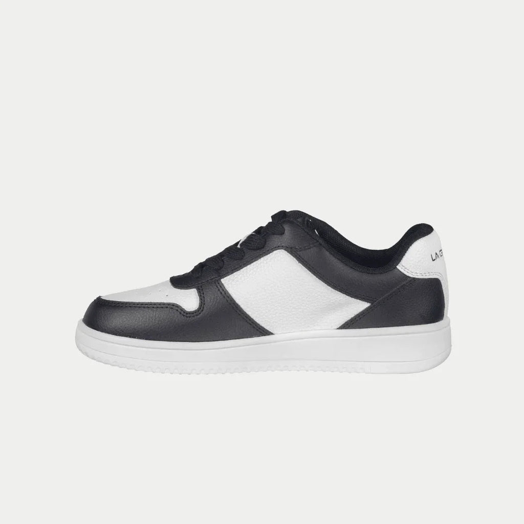 LA Gear Kids Edge Low-Top Sneaker – Black x White