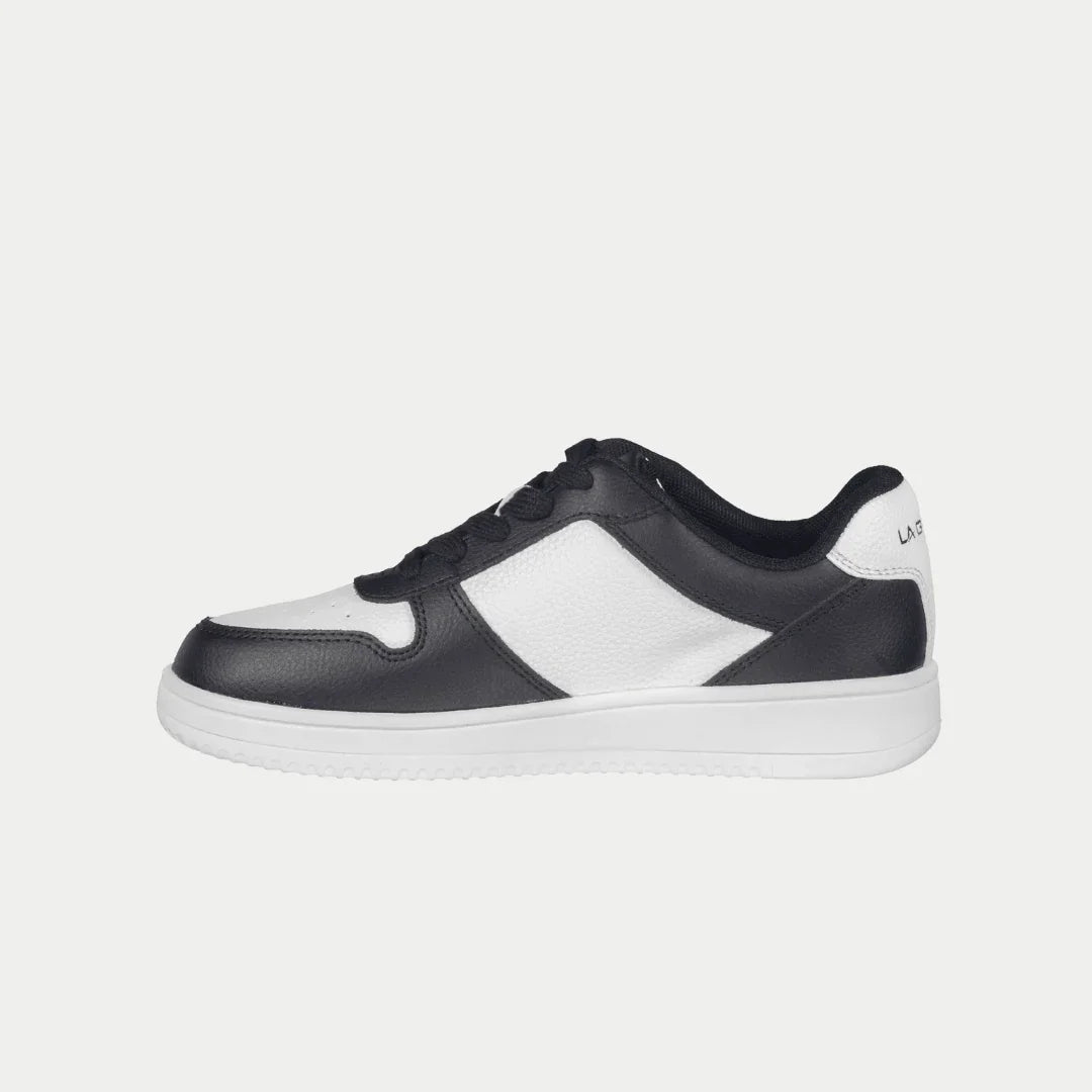 LA Gear Kids Edge Low-Top Sneaker – Black x White