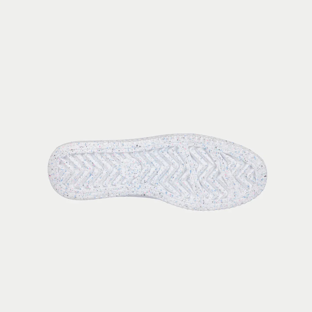 LA Gear Kids Flame High-Top Sneaker – White x Pink x Blue