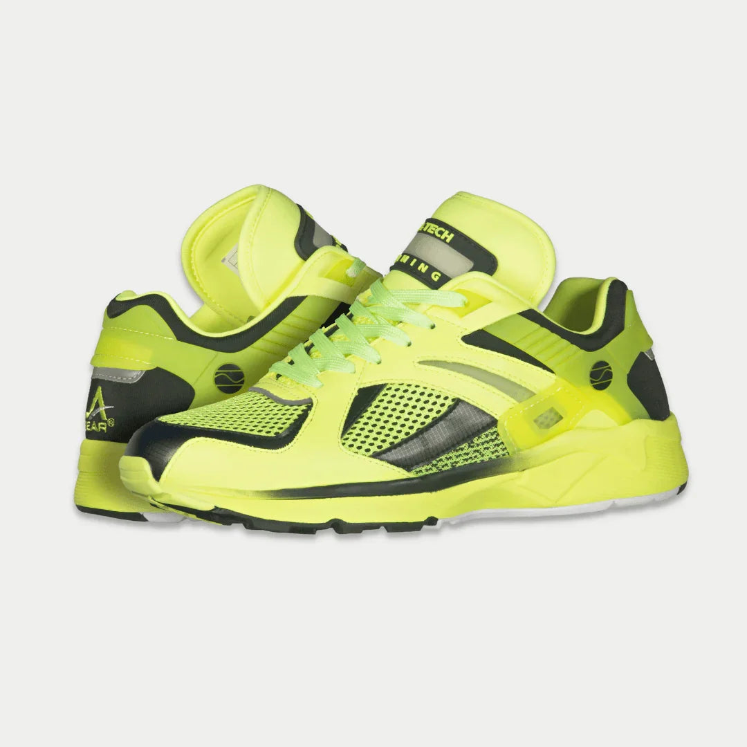 LA Gear Men's Catapult Light-Up x Glow Low-Top – Neon Yellow x Black