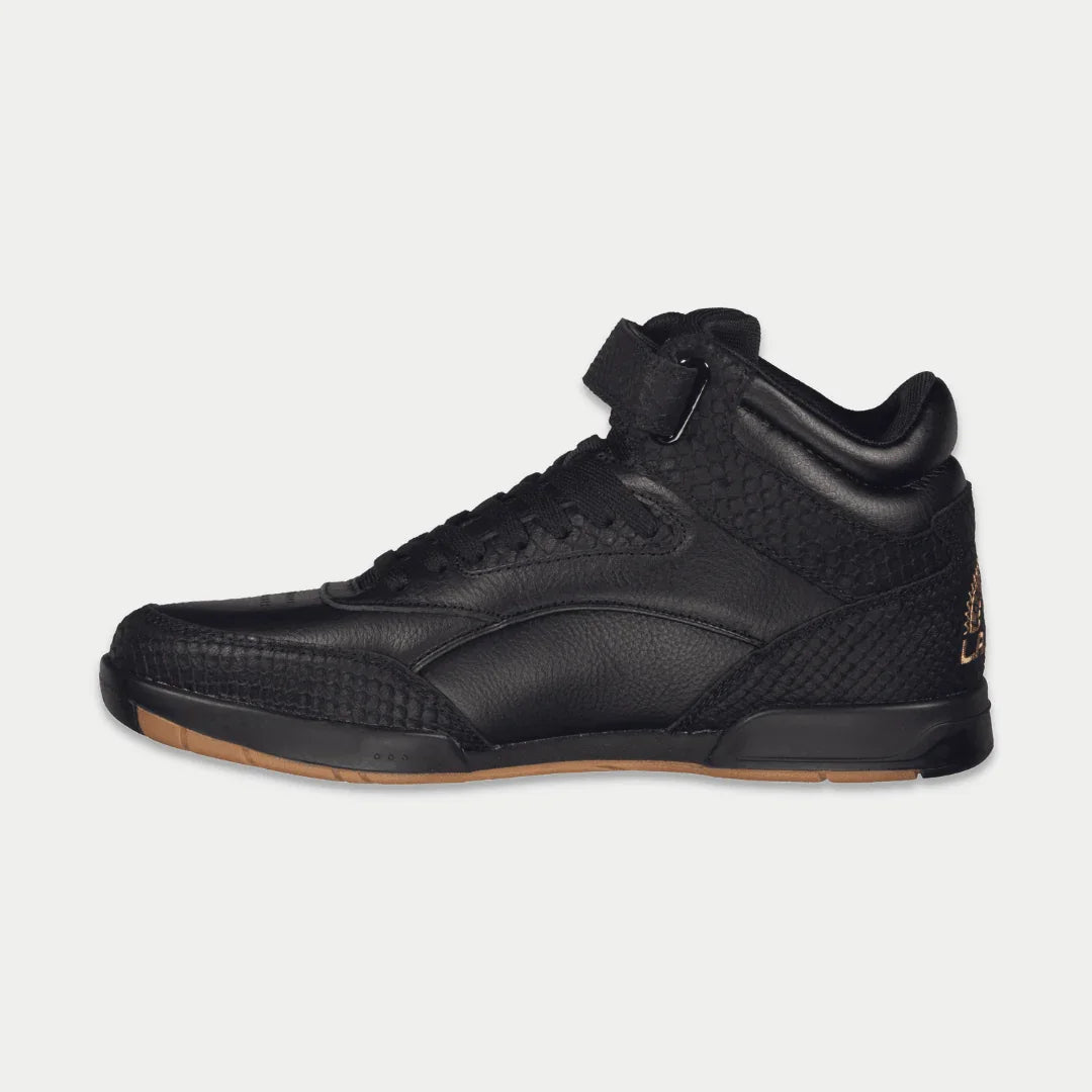 LA Gear Men's Flame Retro High-Top – Black