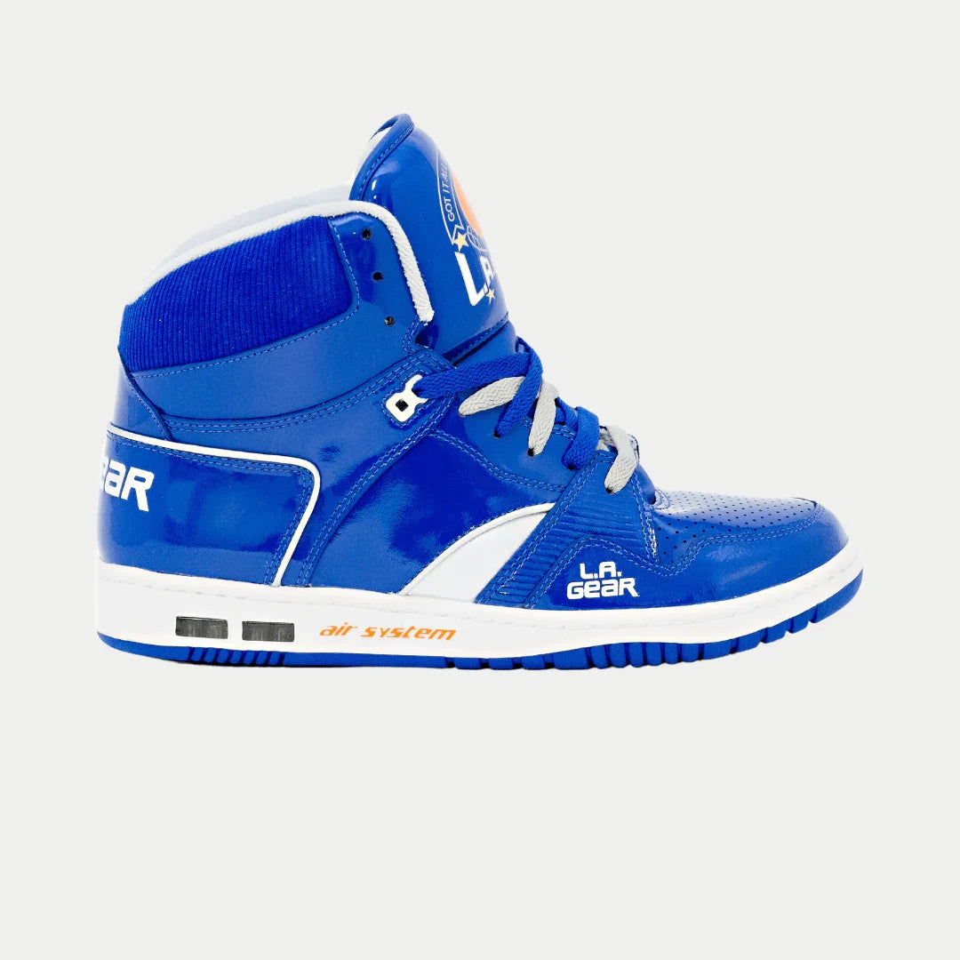 LA Gear Men's Star Shooter Vintage High-Top – Blue