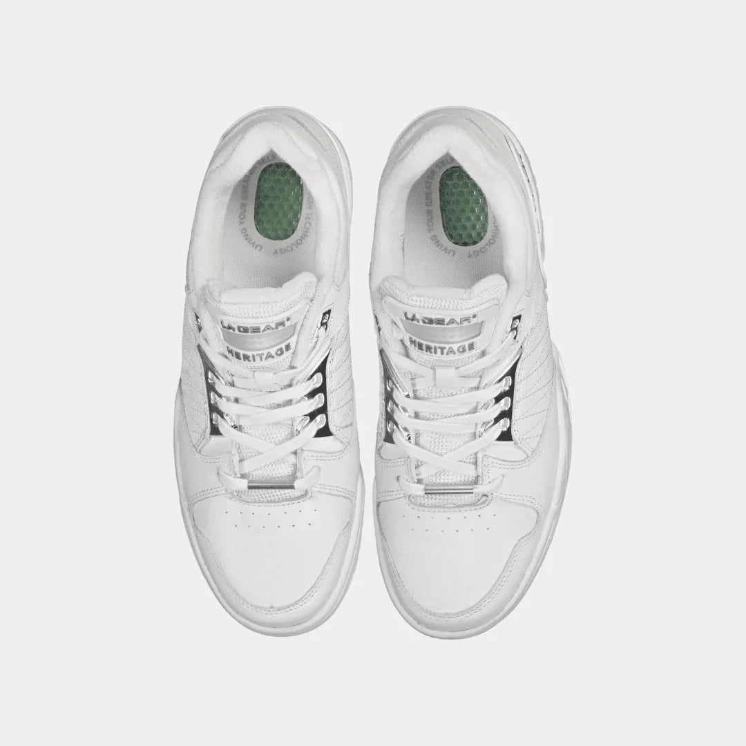 LA Gear Women's Boardwalk Low-Top – White