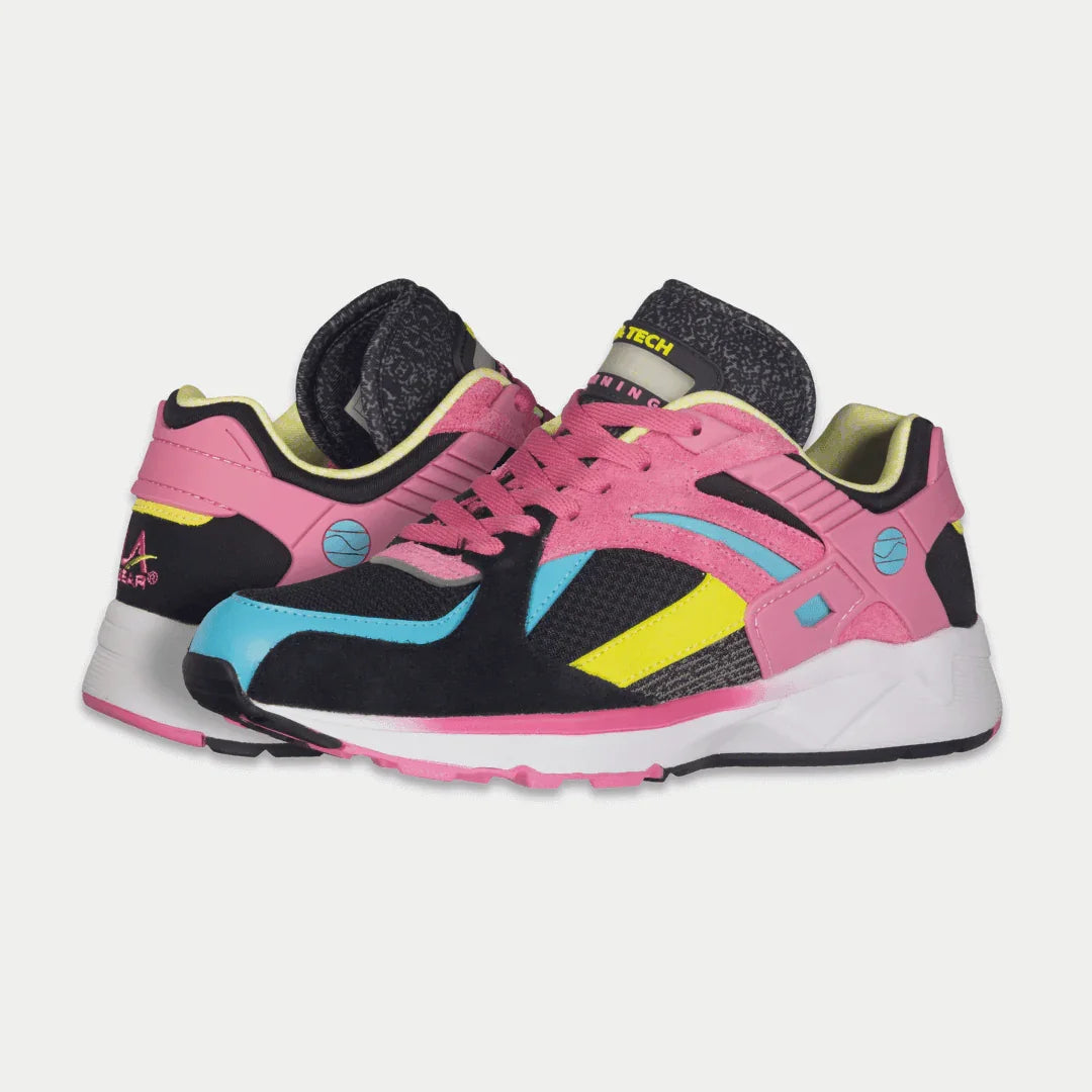 LA Gear Women's Catapult Light-Up Low-Top – Black x Pink