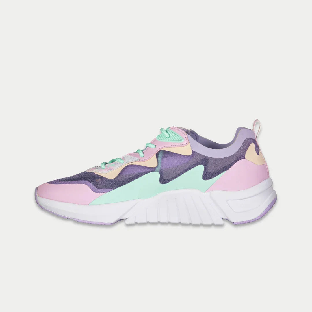 LA Gear Women's Mid-City Low-Top – Lavender x Pink