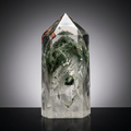 Green Ghost Phantom Quartz Obelisk