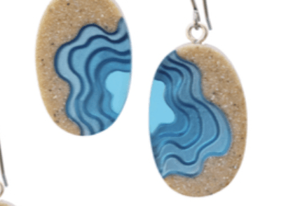 Littoral Oval Earrings