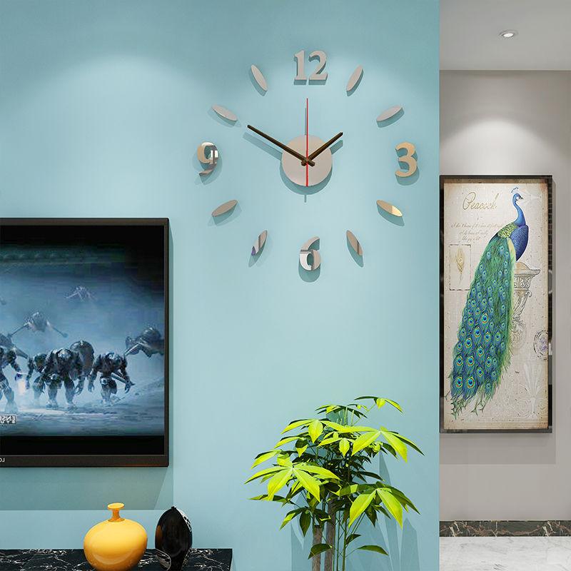Luminous Silent Wall Clock – Modern Acrylic Analog Clock for Home Decor