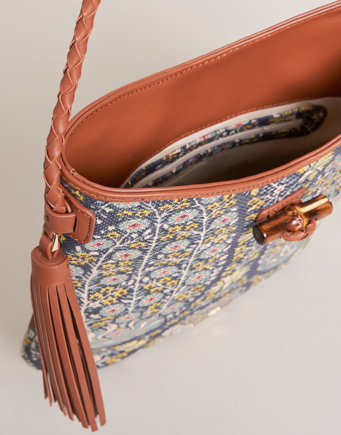 Lyla Hobo Bag – Signature Linen & Napa Leather