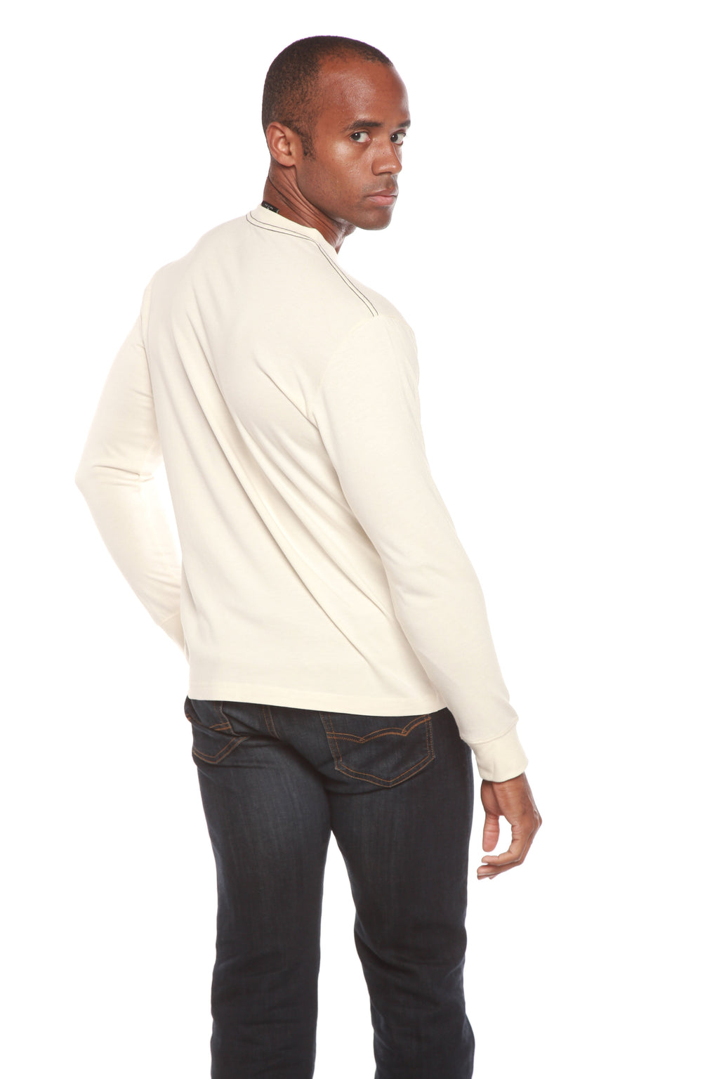 Bamboo Long Sleeve Crew Neck T-Shirt