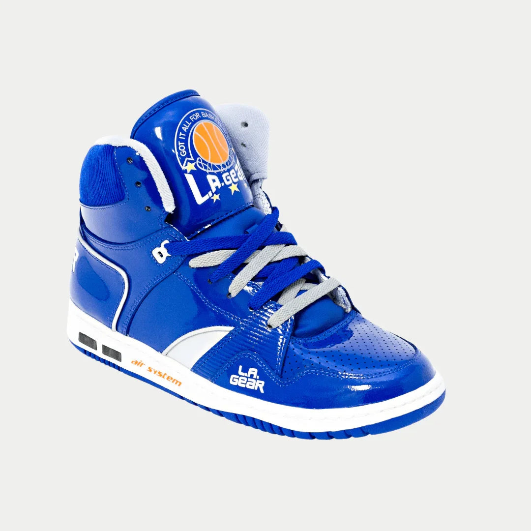 LA Gear Men's Star Shooter Vintage High-Top – Blue