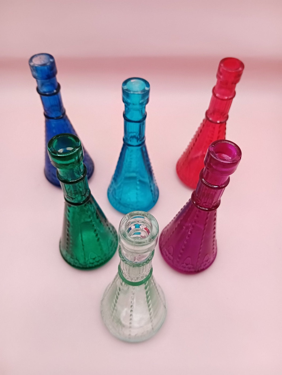 Vintage Miniature Apothecary Glass Bottle