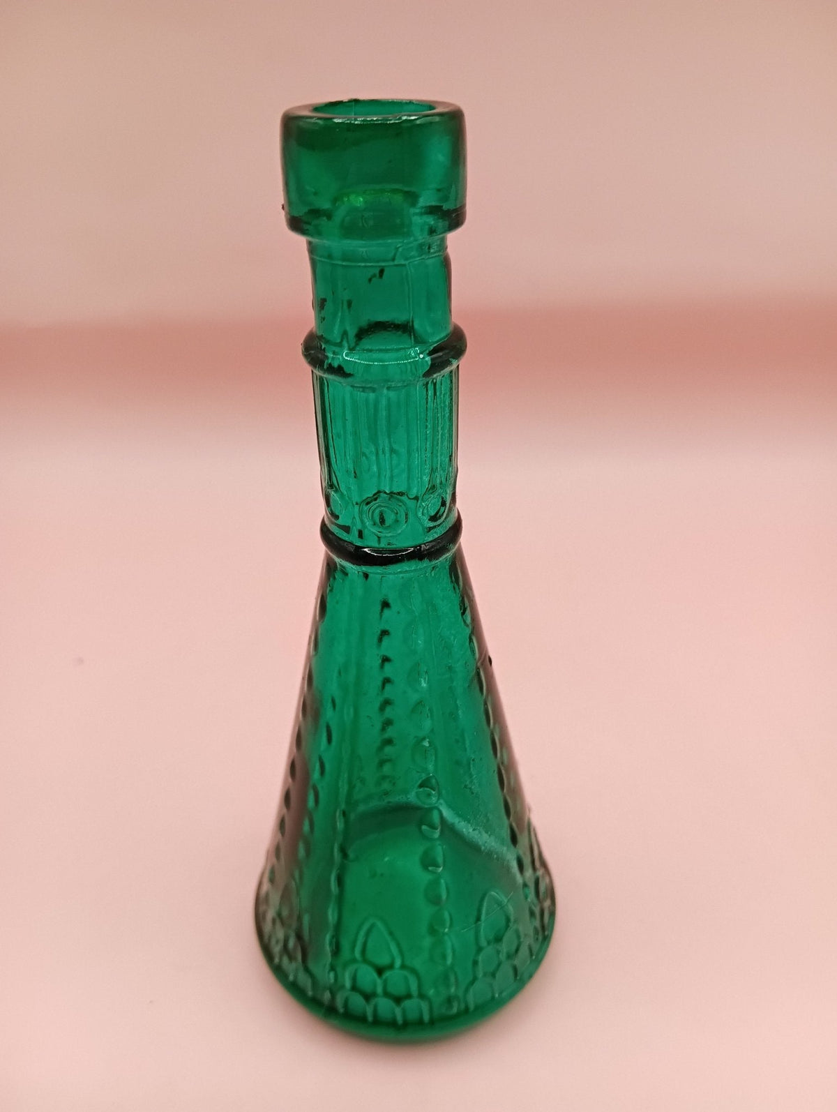 Vintage Miniature Apothecary Glass Bottle