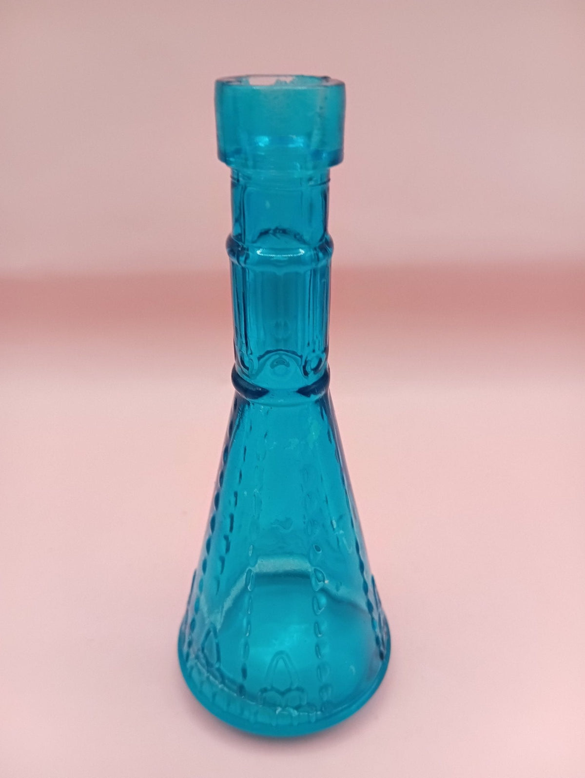Vintage Miniature Apothecary Glass Bottle