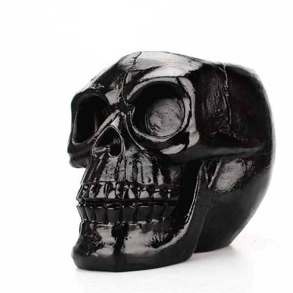 Skull Storage & Stationery Holder | Resin Desk Organizer, Planter & Candle Holder
