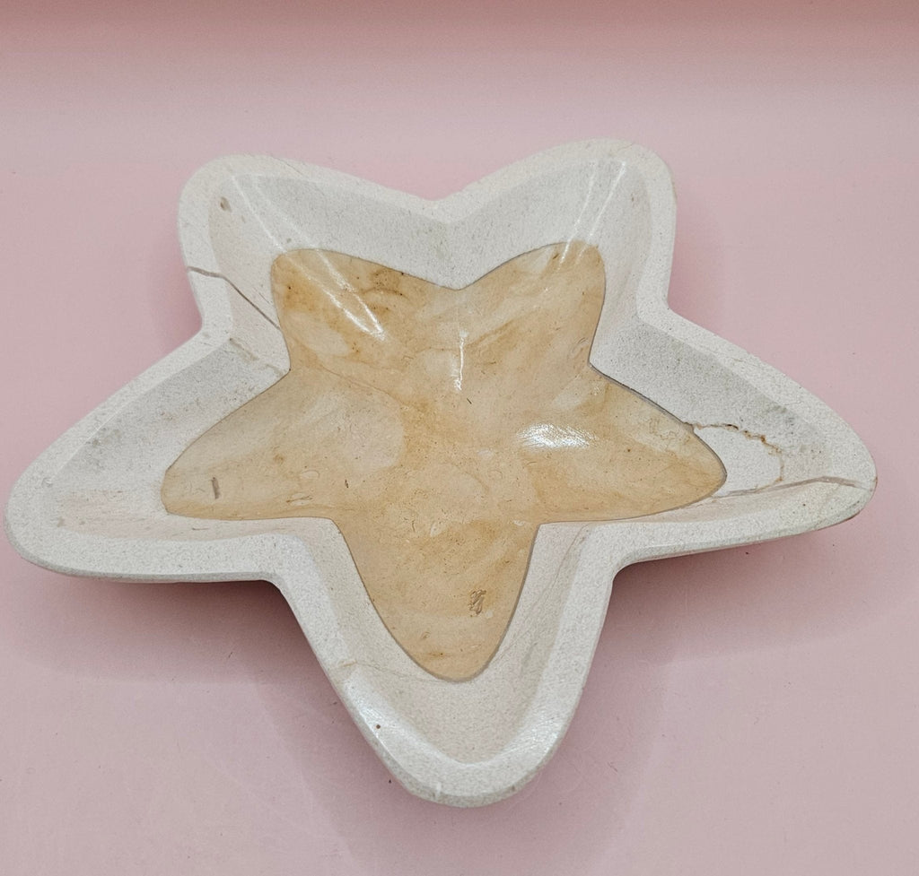 Polished Onyx Star Dish