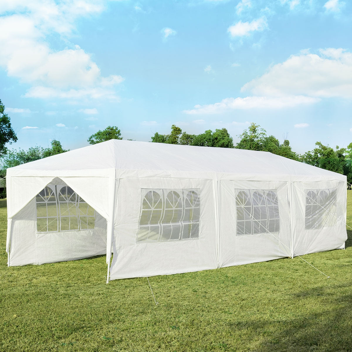 10x30 ft Outdoor Party Canopy Tent with Removable Sidewalls