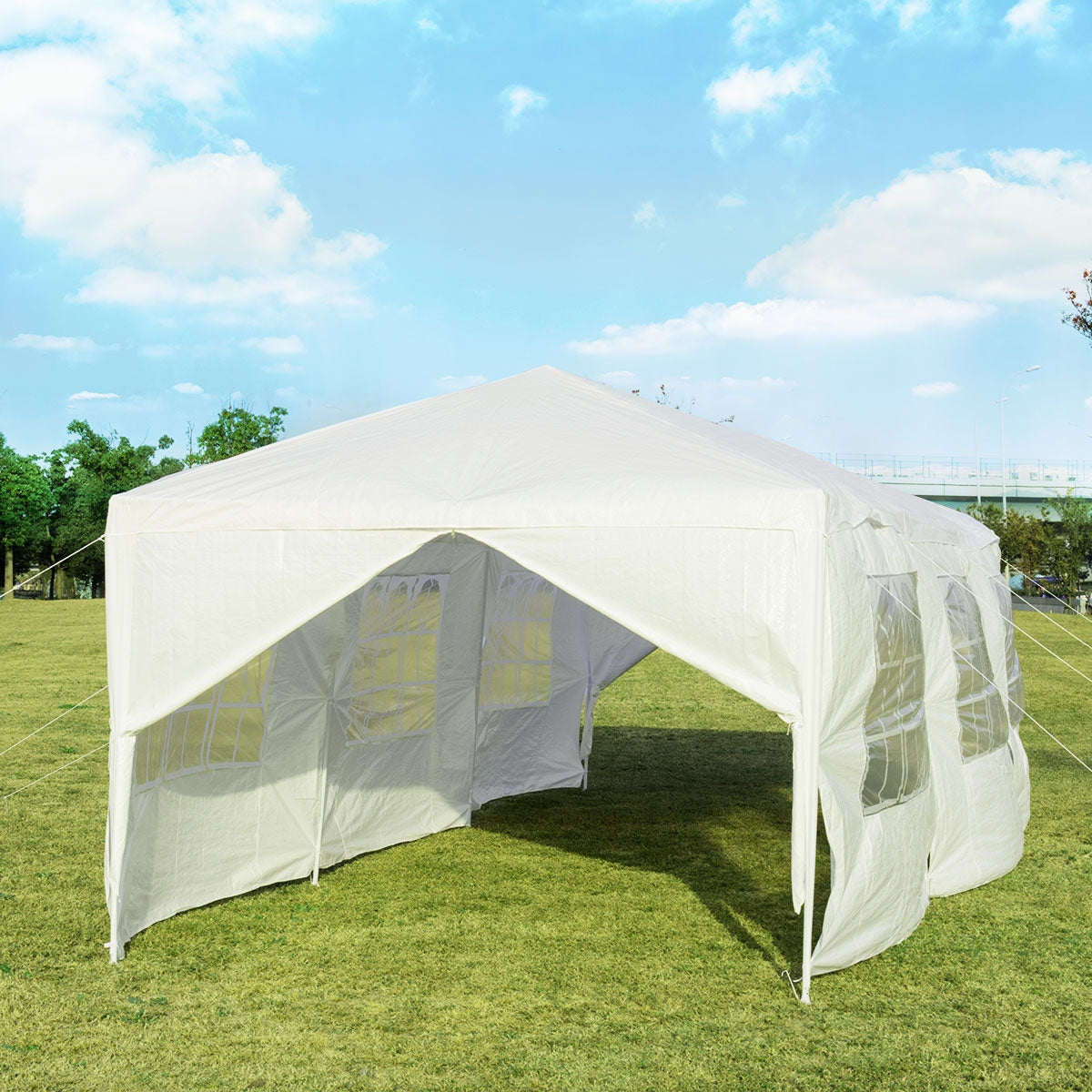 10x30 ft Outdoor Party Canopy Tent with Removable Sidewalls