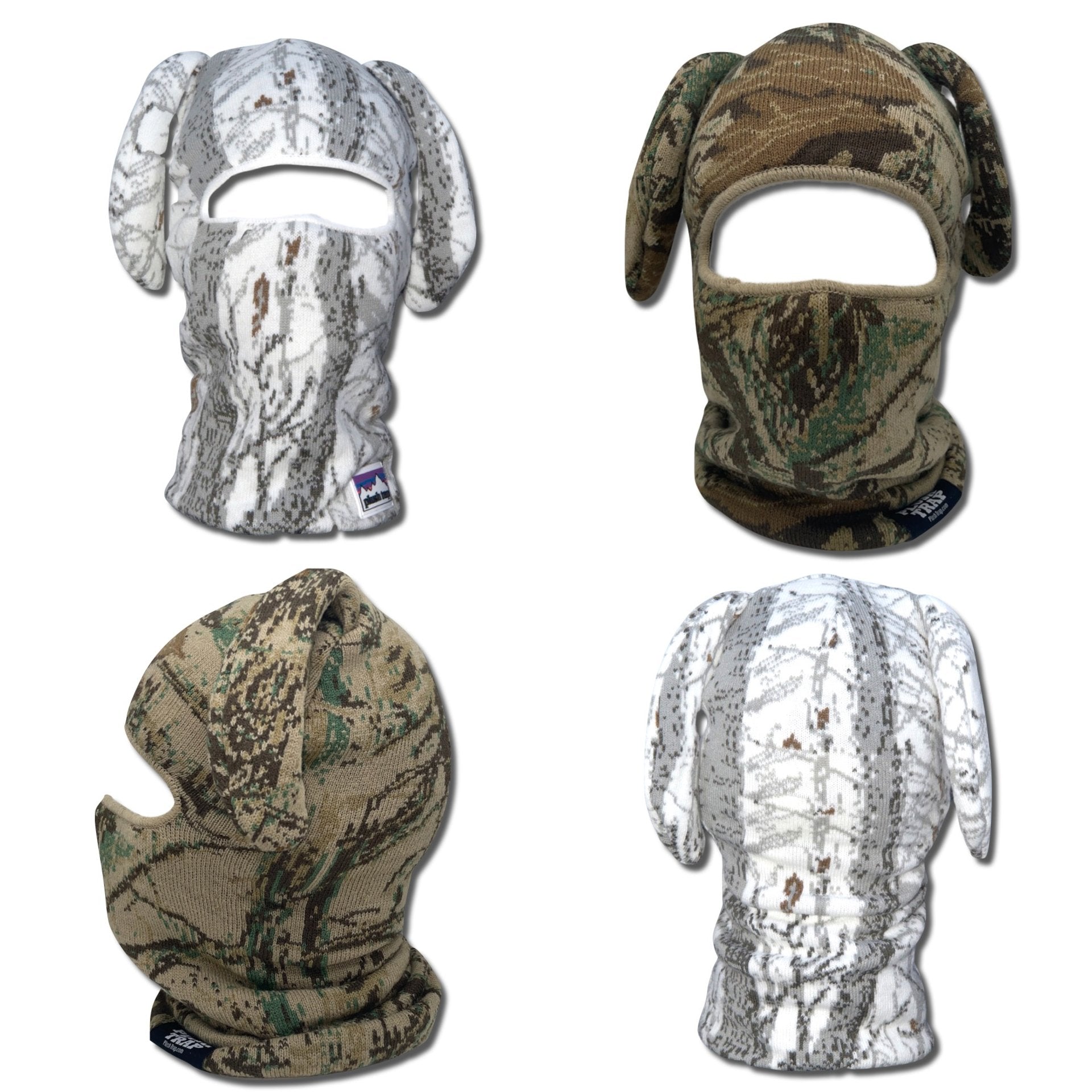Camo BunSki Balaclava – Bunny Ear Ski Mask | Snow & Woods Camo