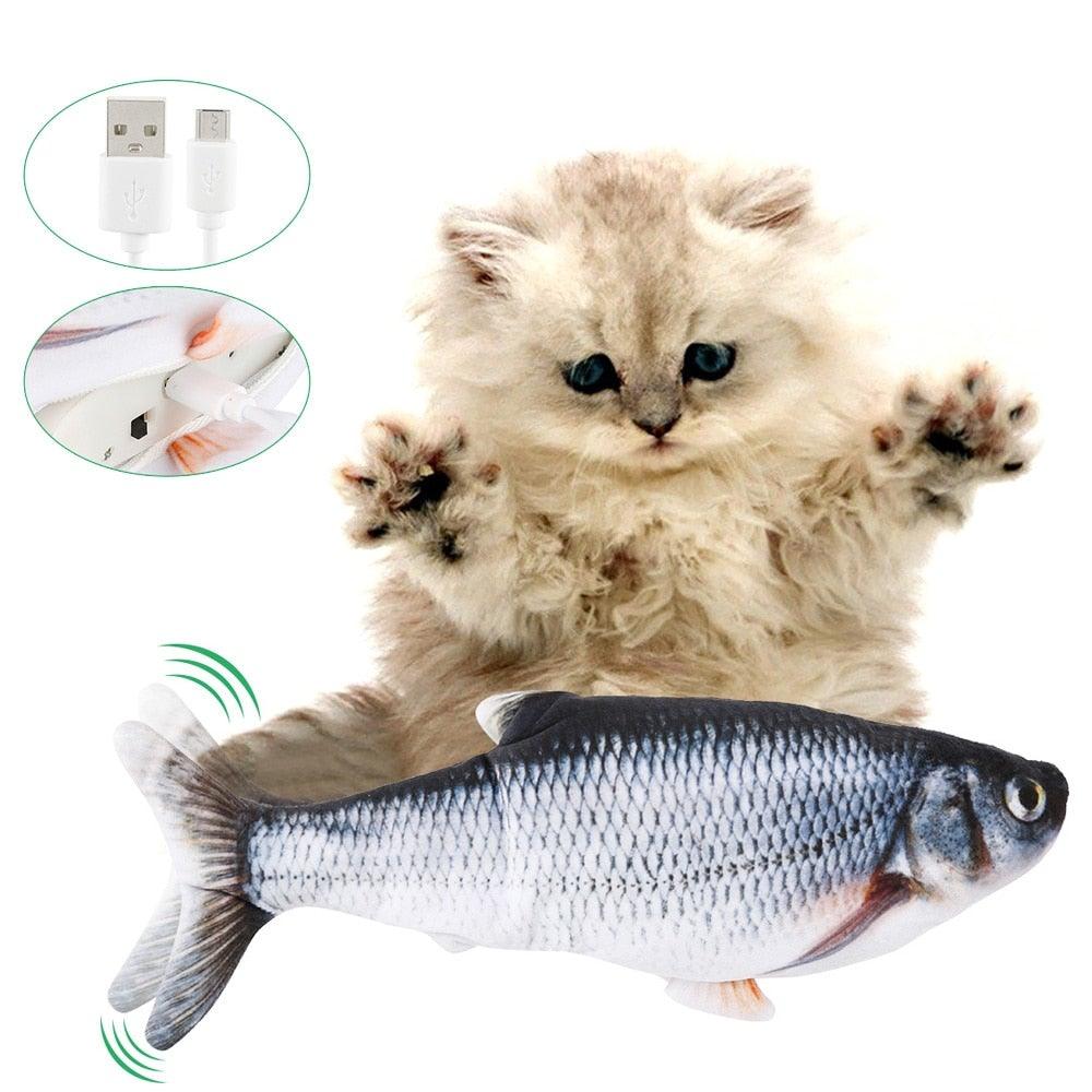 Electric Flopping Fish Cat Toy