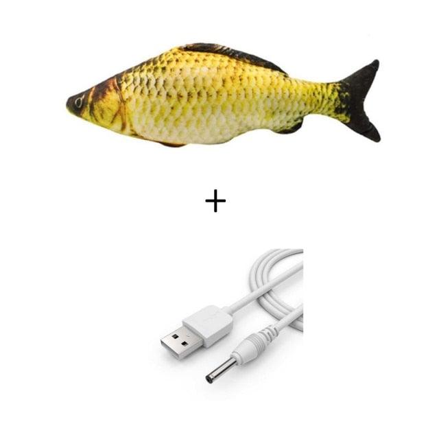 Electric Flopping Fish Cat Toy