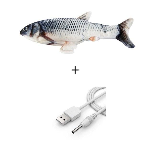 Electric Flopping Fish Cat Toy