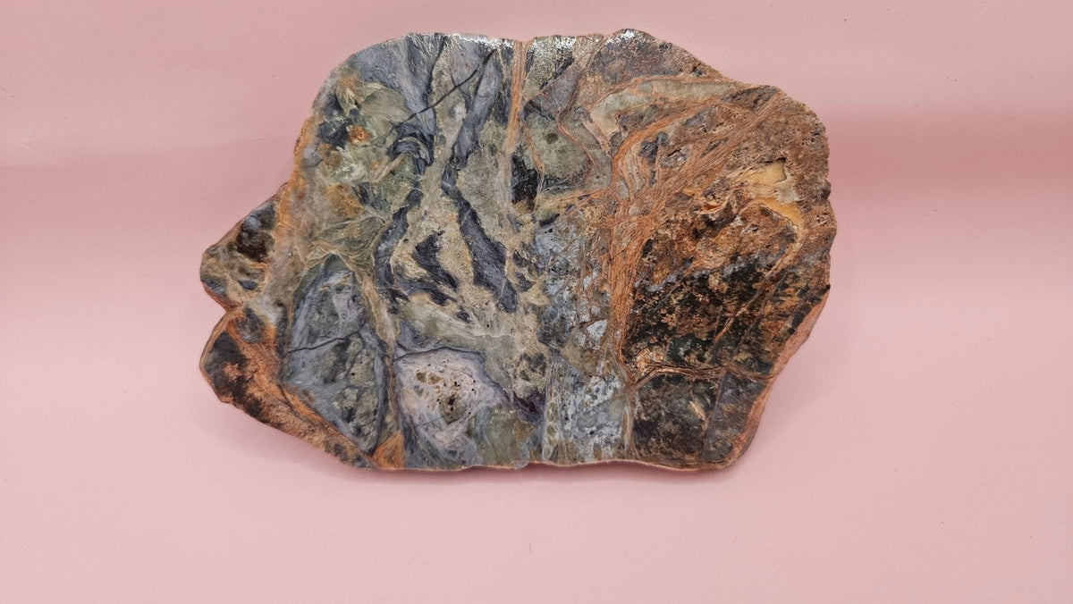 Rainforest Jasper Polished Slab