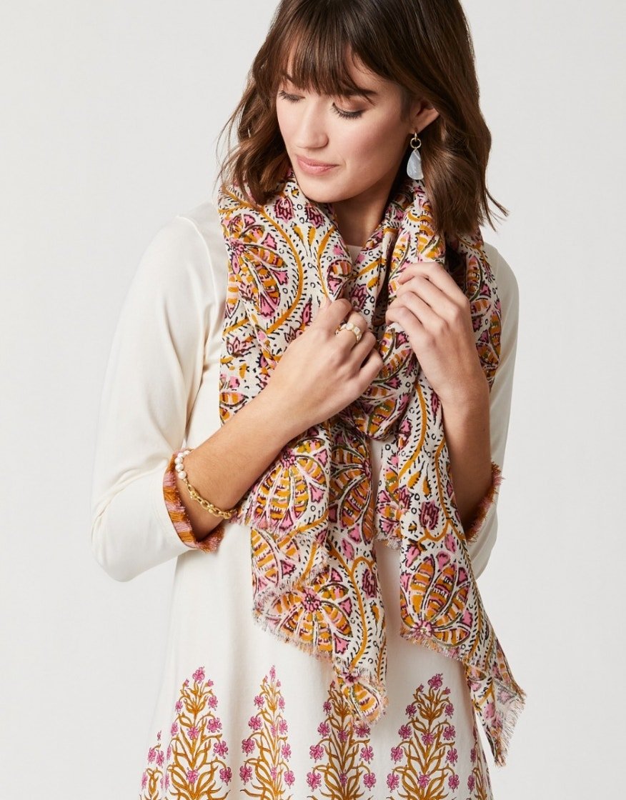 Pepper Hall Batik Scarf