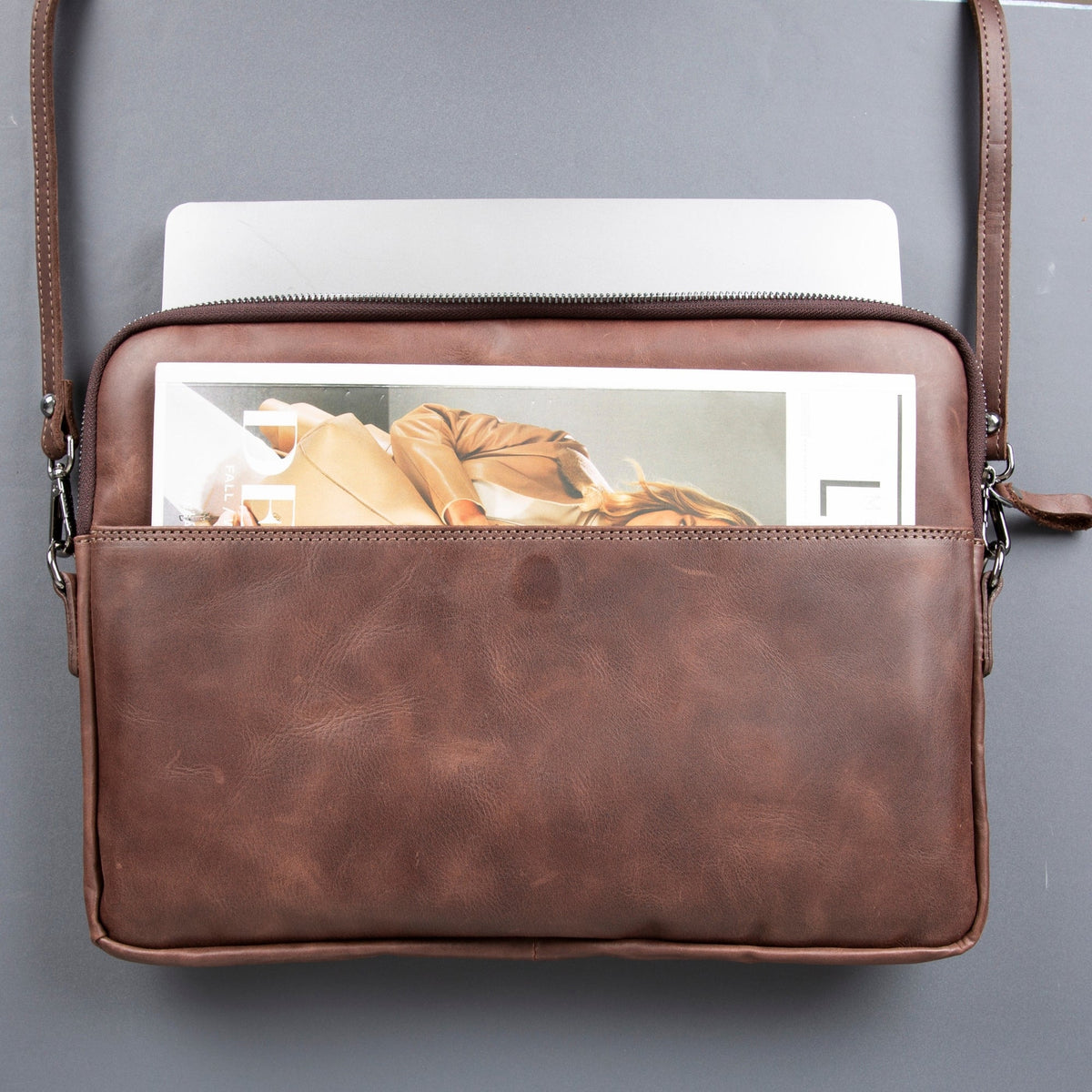 Seward Genuine Leather Laptop Bag