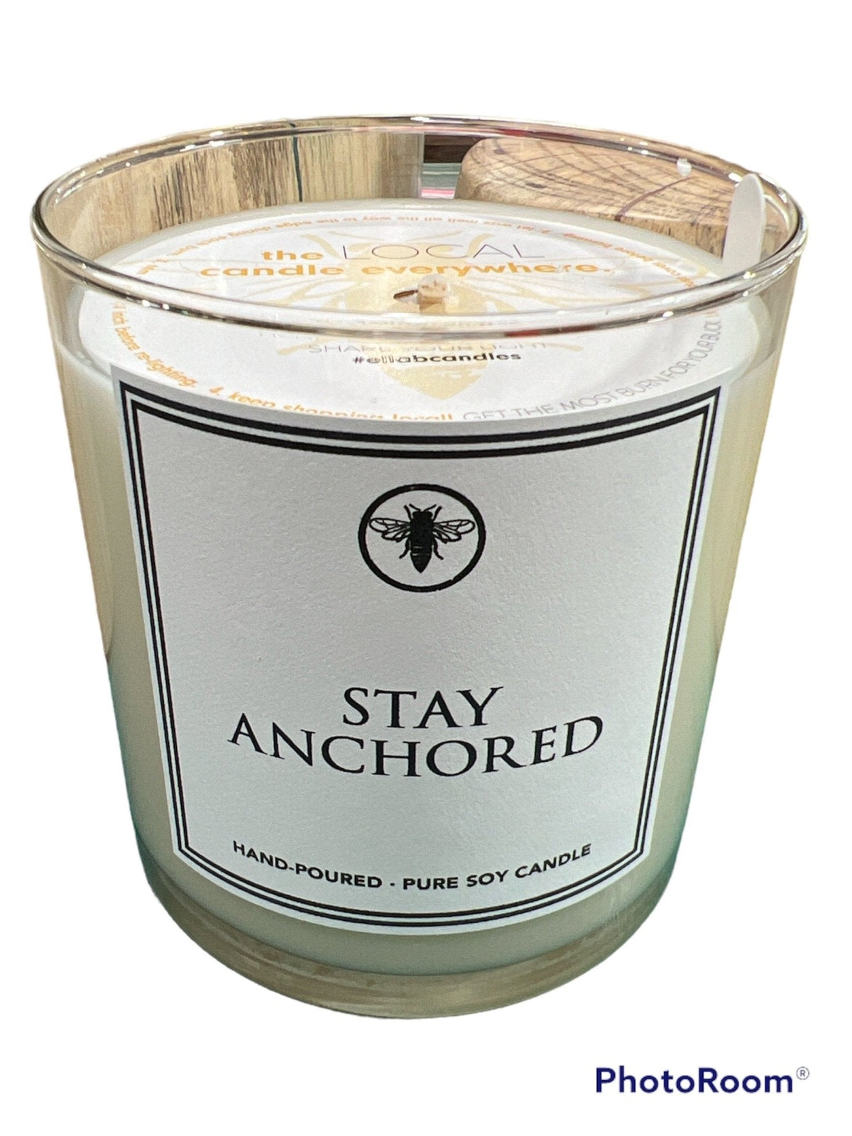 Stay Anchored Soy Candle – Pear & Redwood